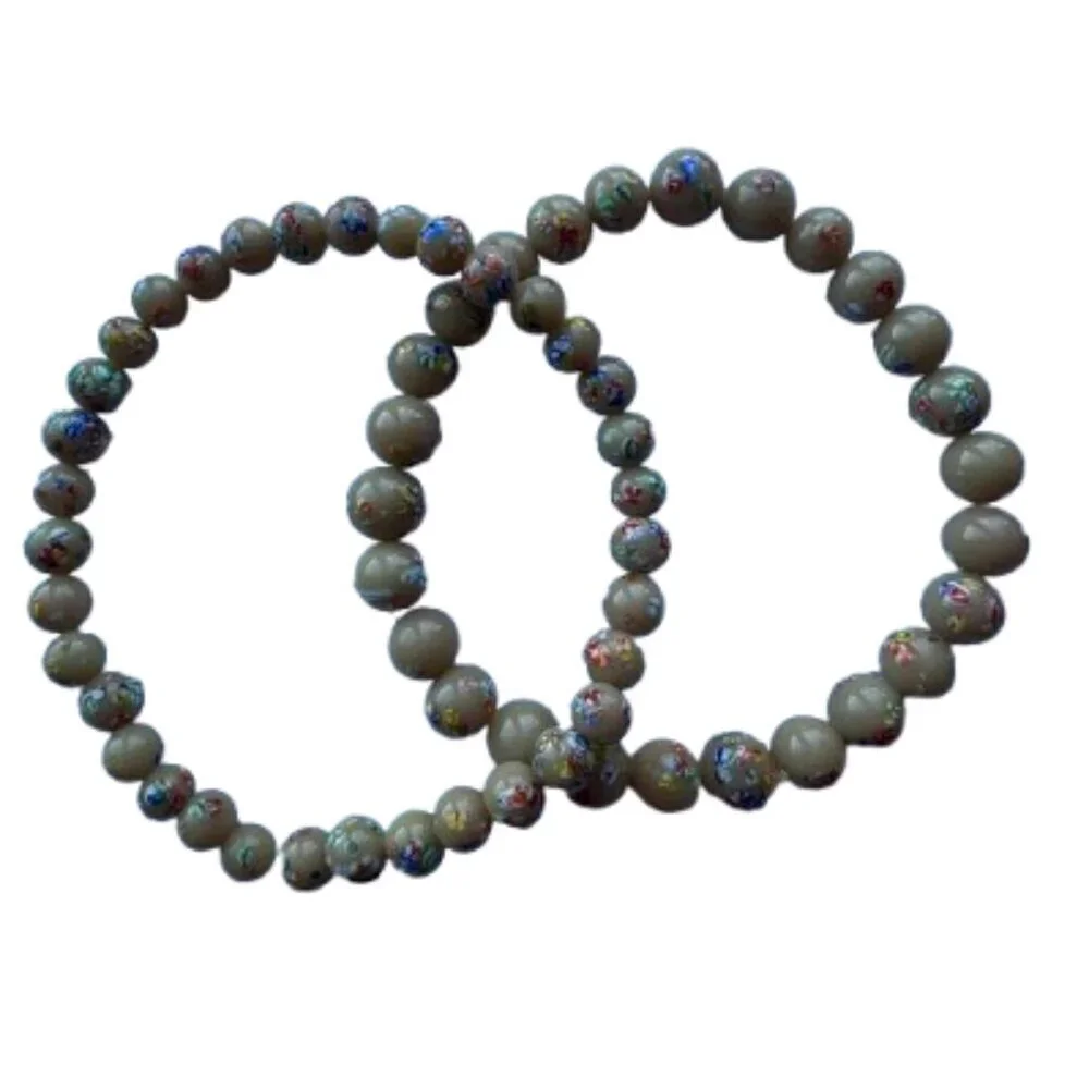 Set of two men's bracelets, 8